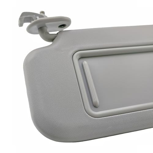 Pair Sun Visor Compatible with 2017-2020 Hyundai Elantra, (Gray) Left & Right