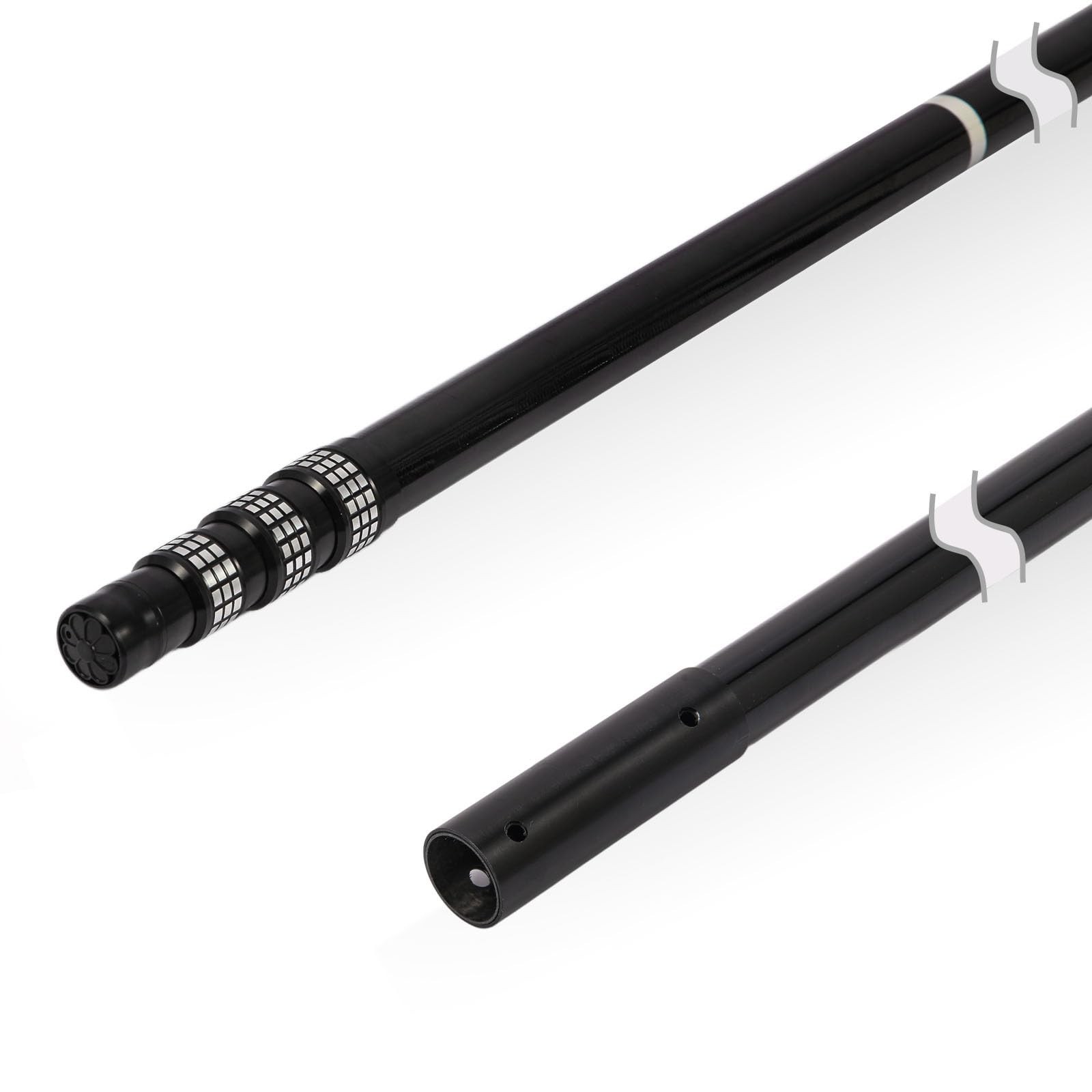 Telescopic 15ft Carbon Fiber Pool Cleaning Pole – Lightweight, Adjustable, Easy