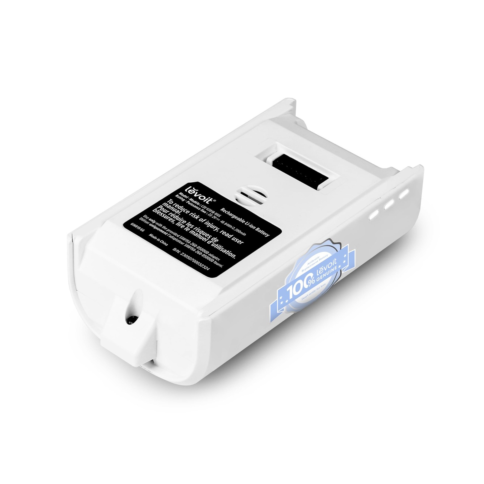 LEVOIT LVAC-200 Cordless Vacuum Cleaner Replacement Battery, 2200mAh, Up to 5…