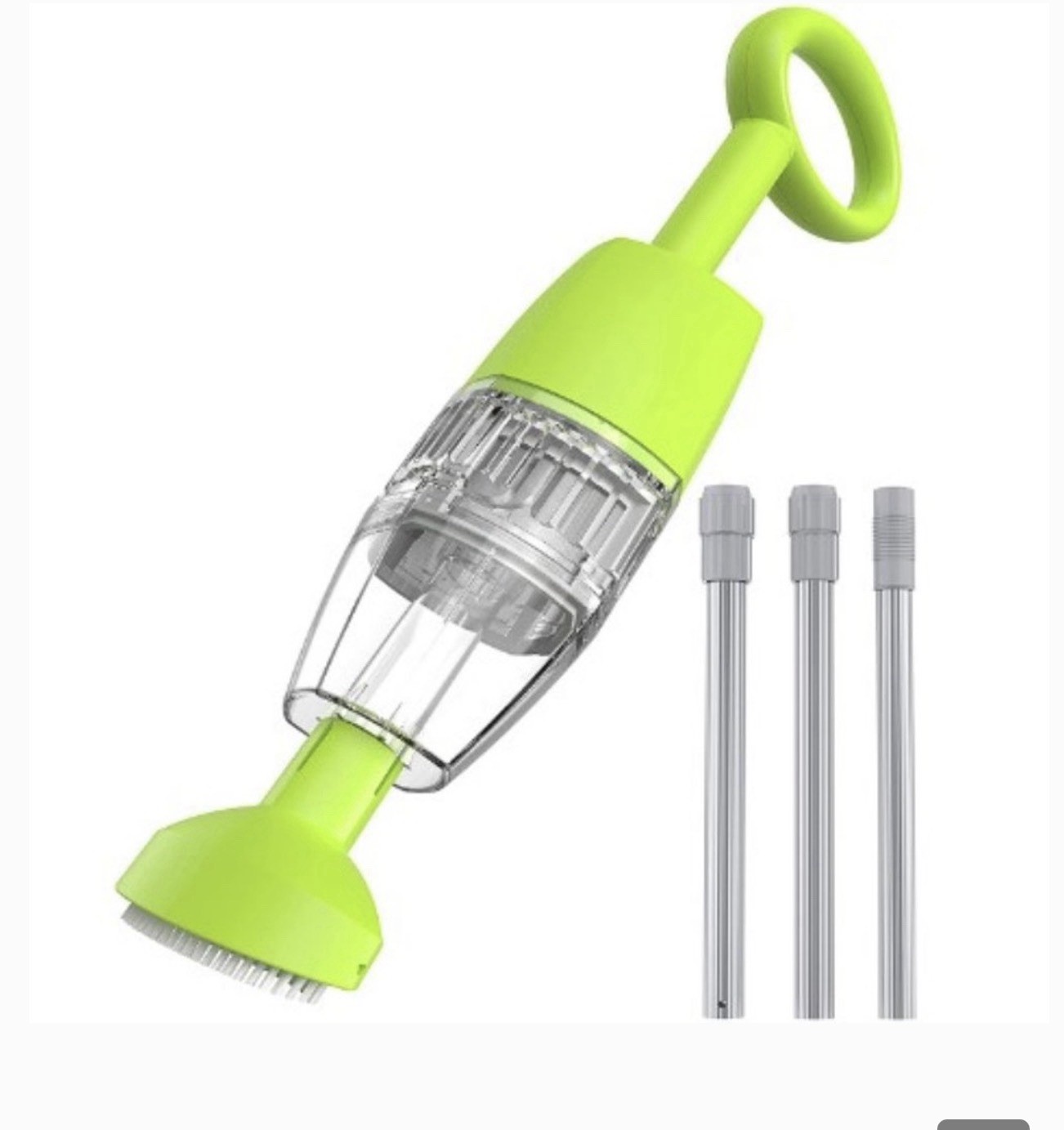 WYBOT CORDLESS POOL VACUUM TELESCOPIC POLE 60 M Run Time