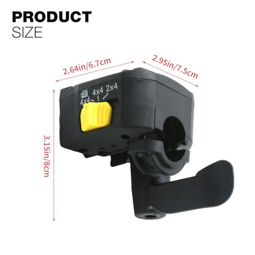 2010359 Thumb Throttle Control Lever Assembly, Replacement for Polaris