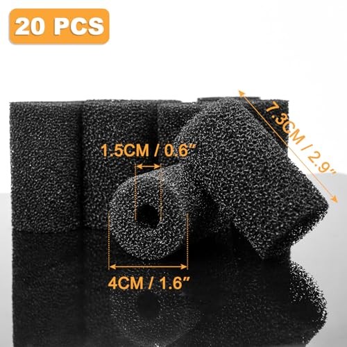 20Pack Pool Cleaner Parts – Sweep Hose Tail Scrubbers Replacement for Sweep