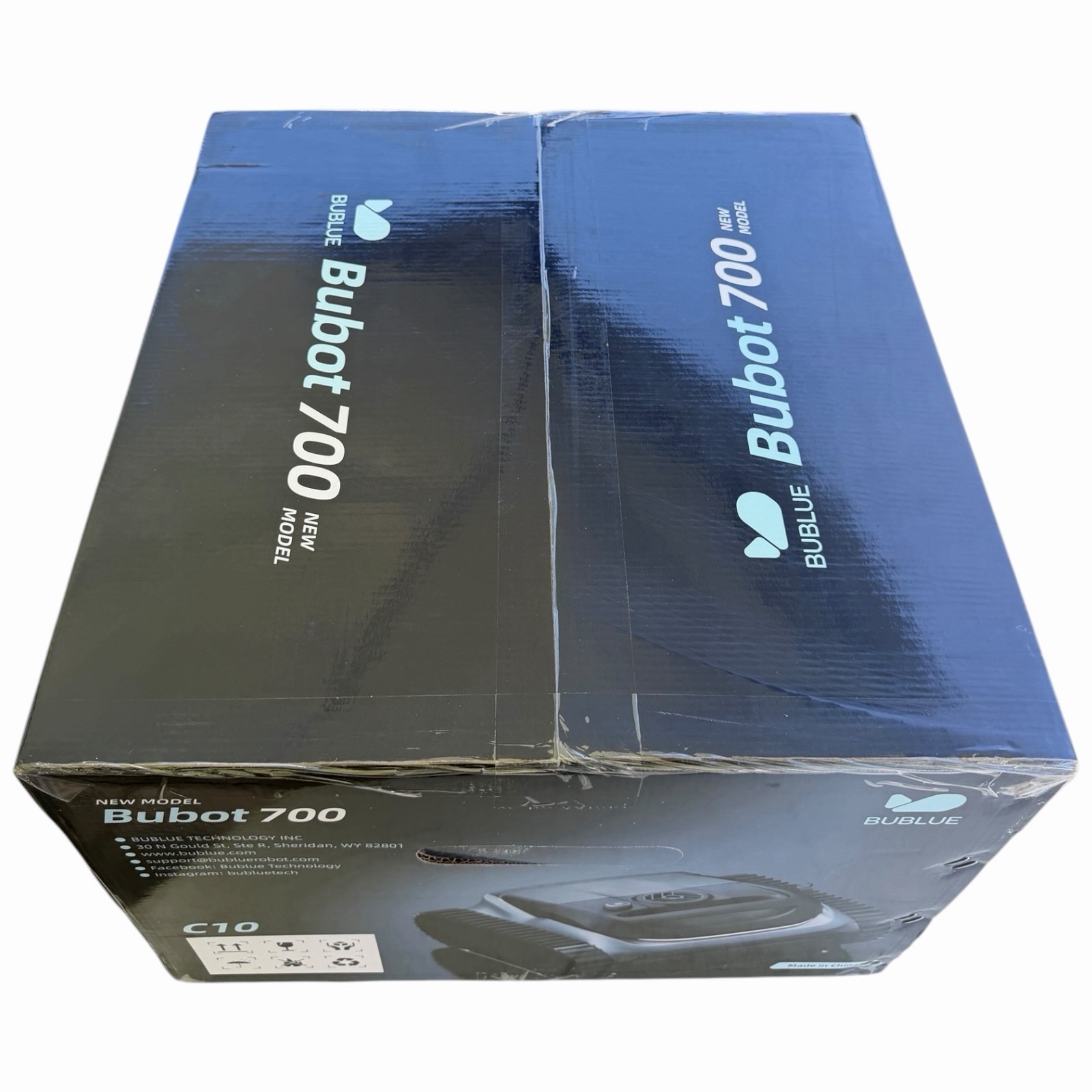 BUBLUE Bubot 700 C10 Cordless In-Ground Pool Cleaner 120 Min New Sealed