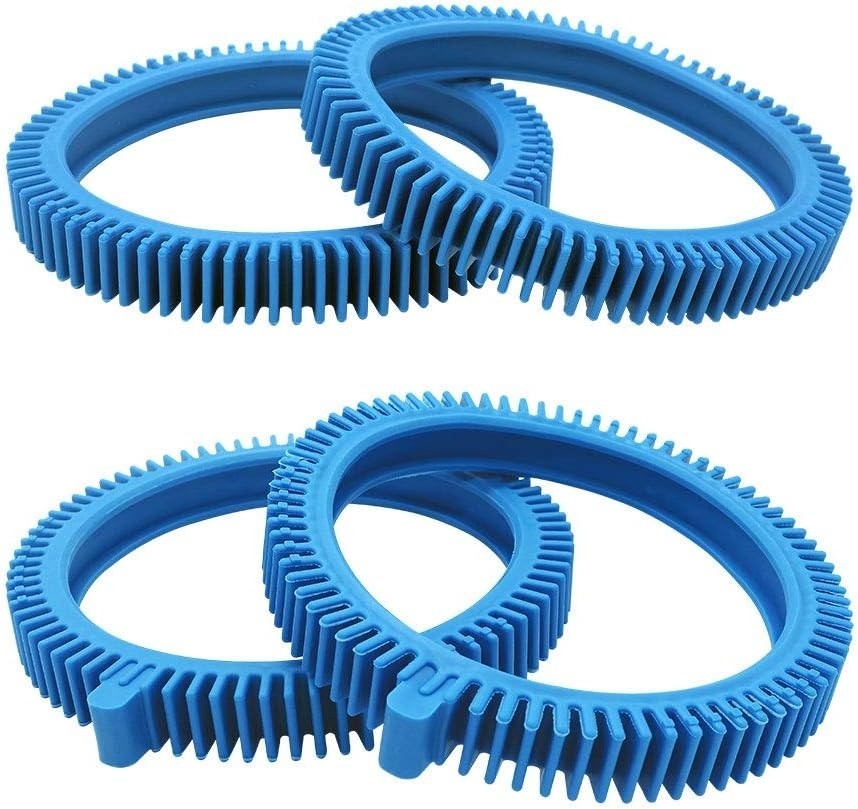 Front & Rear Back Tires with Super Hump for 2X 4X & Pressure Pool Cleaners Wheel