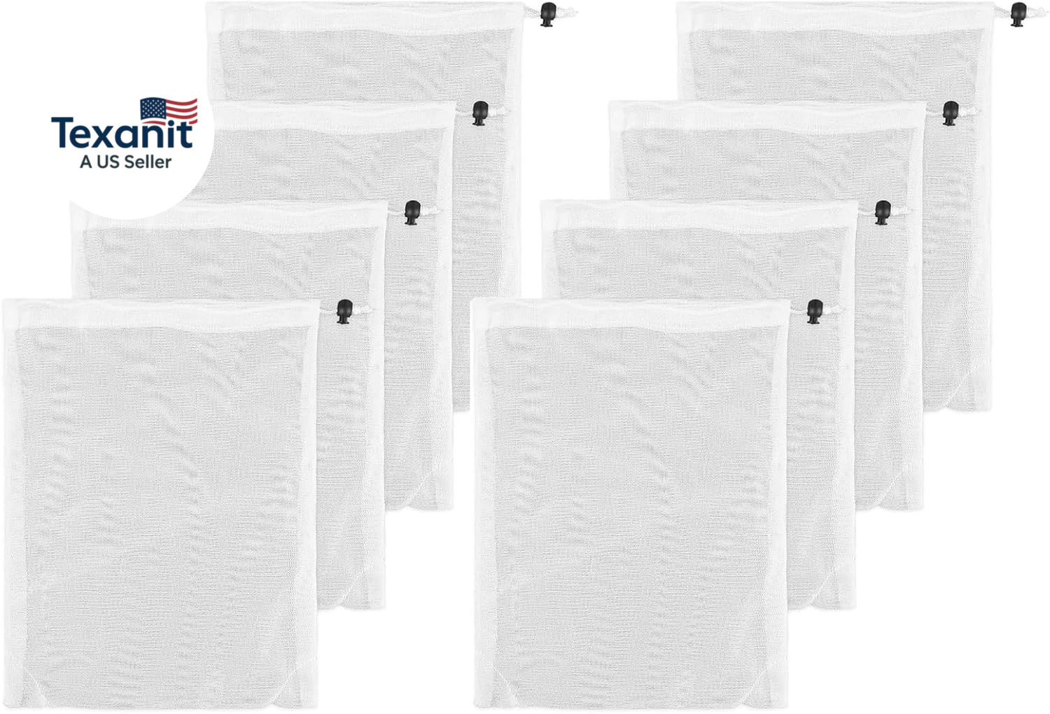8PCS Pool Vacuum Replacement Mesh Bag – Mesh Bag for Pool Vacuum, Pool Vacuum Cl