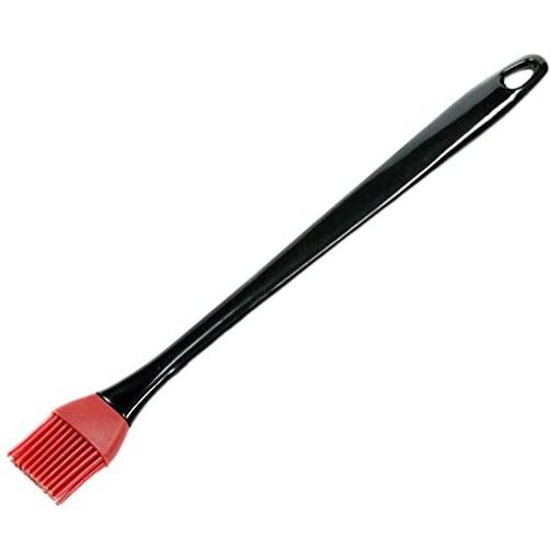 Select Silicone Basting Brush, 14 inch, 13.5 inches in length Red/Black