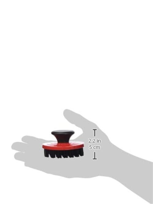 Le Creuset Nylon Brush, 3 1/4&Prime; 3 1/4&Prime; x 3 1/4&Prime; Cerise