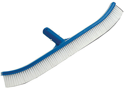 JED 70-260 Pool Wall Brush, Curved, 18 In. – Quantity 1
