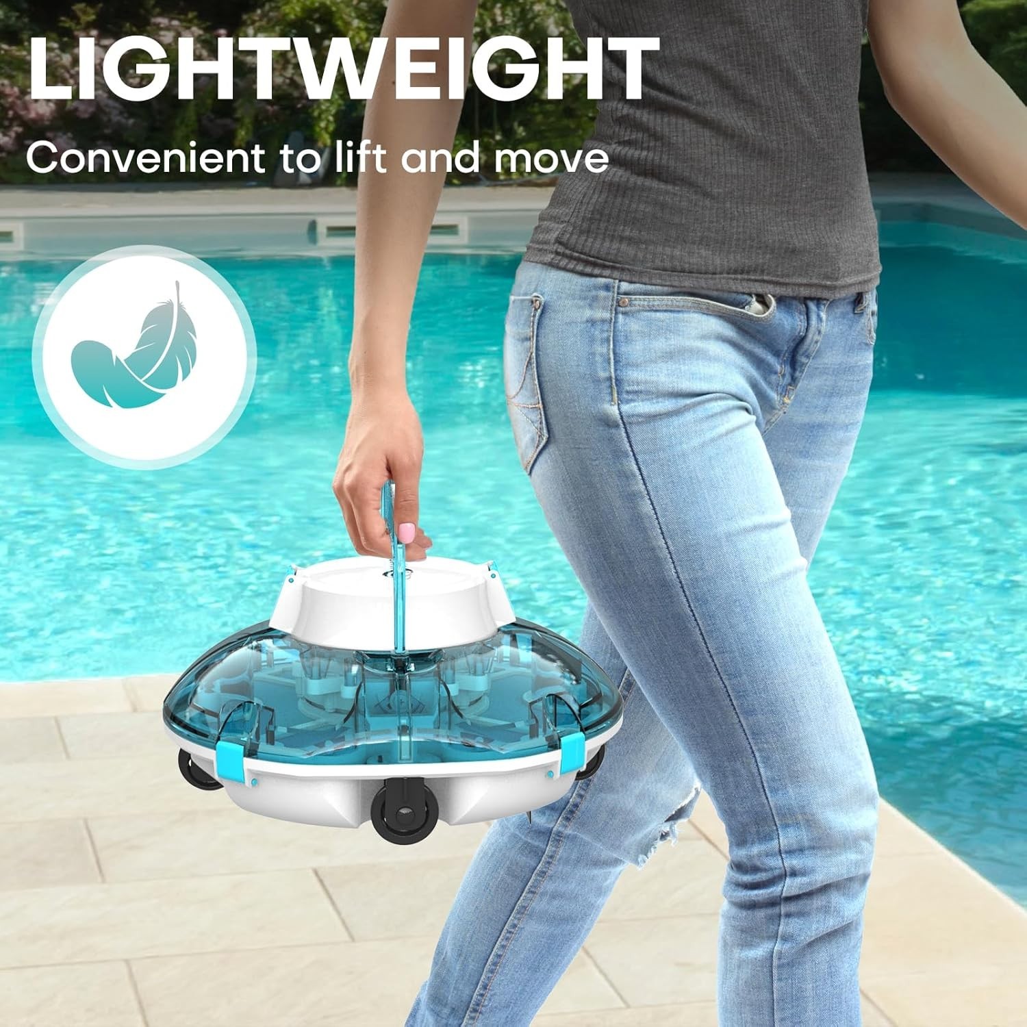 Winny 200nCordless Robotic Pool Cleaner