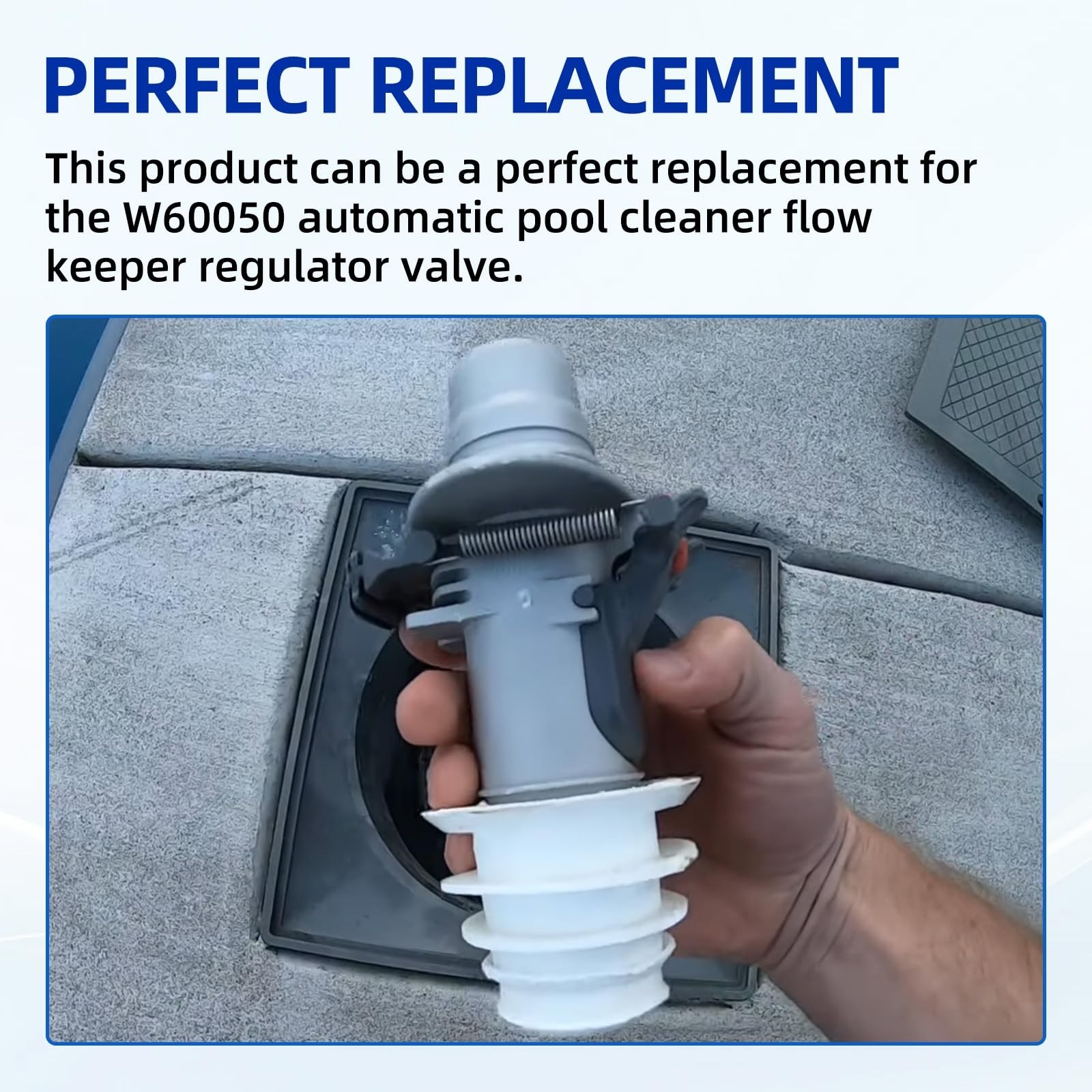 Automatic Pool Cleaner Regulator Valve W60050 for Zodiac G3/G3 Pro/Ranger/Wahoo