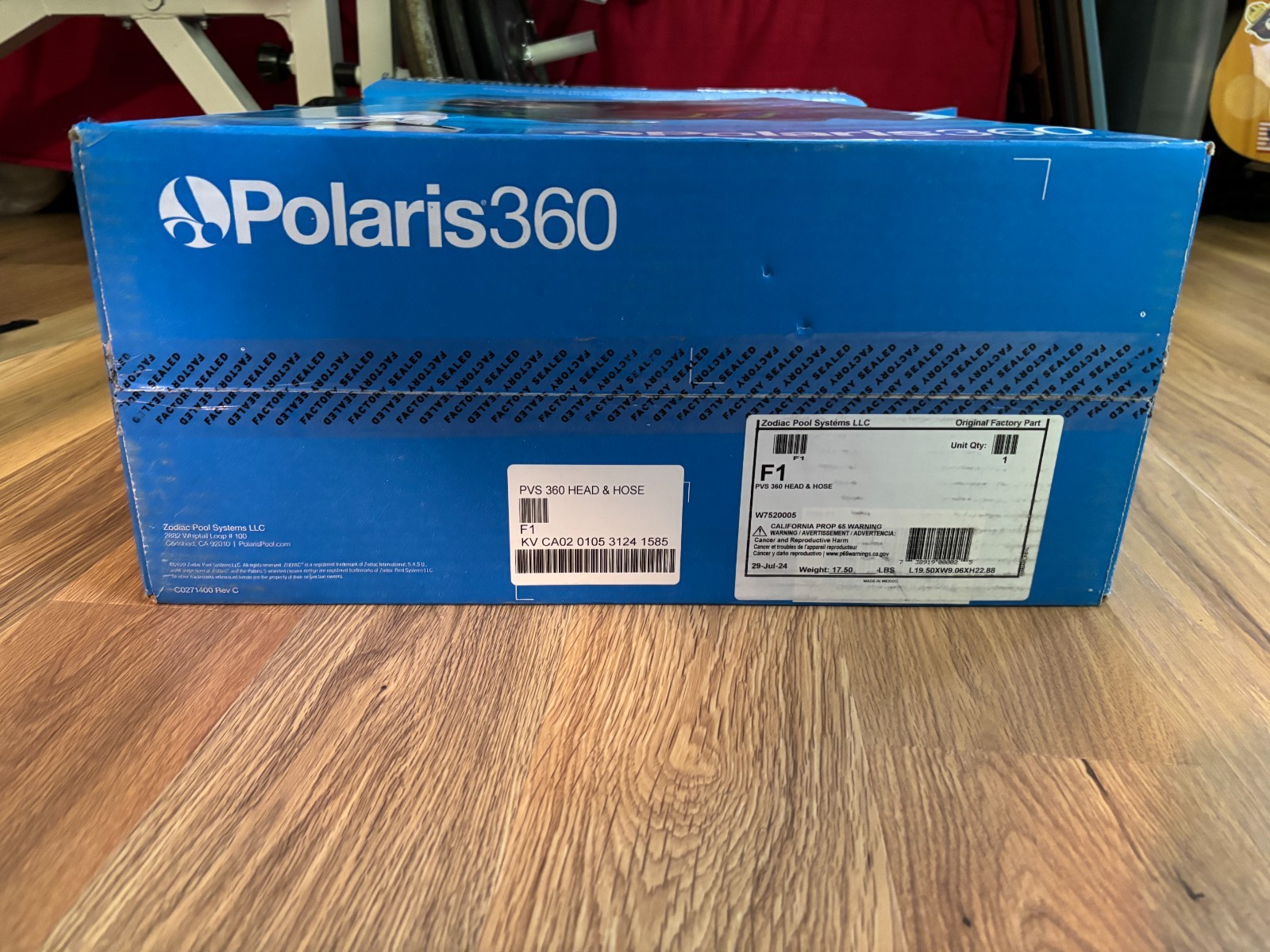 Polaris 360 Inground Pressure Pool Cleaner – White/Blue (PRICE REDUCED- AGAIN!!)