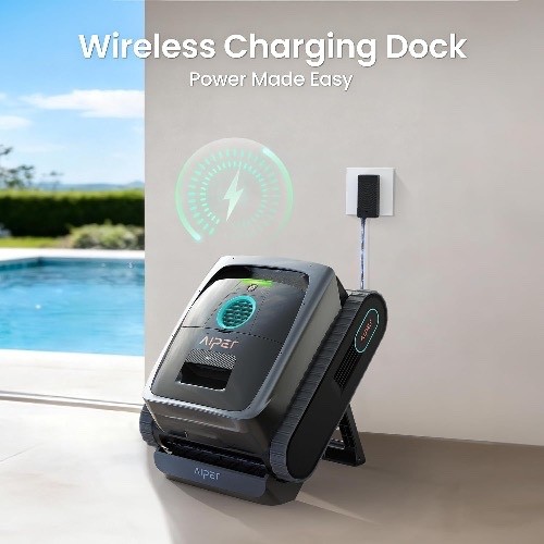 NEW Scuba V3 AI Vision Cordless Robotic Pool Cleaner, 10X Faster Pool Cleaning