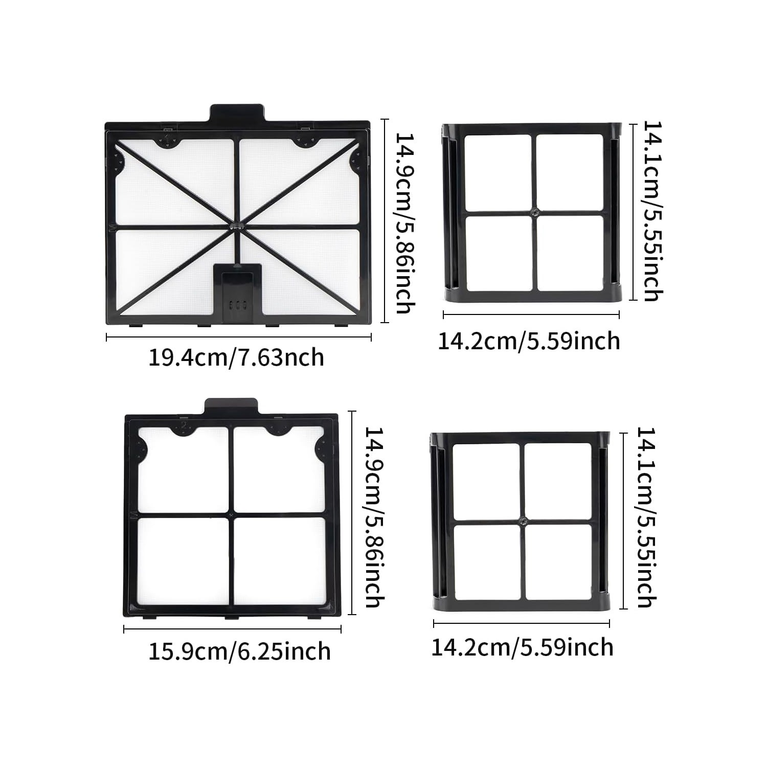 for Dolphin Replacement Part — Fine Filter Panels (4PK) — 9991468-R4