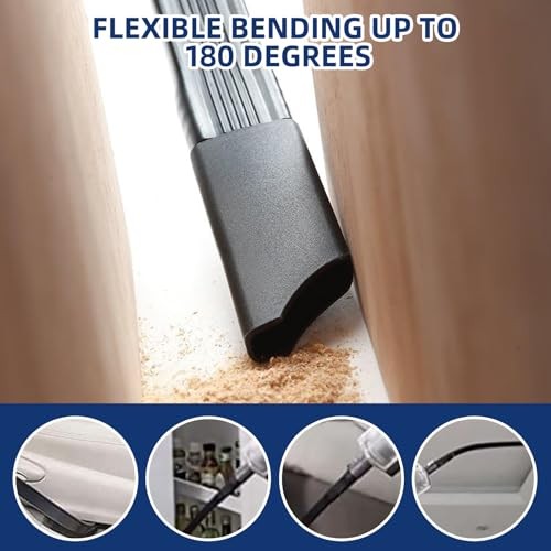 25&Prime; Flexible Vacuum Crevice Attachment Tool for Vacuum Hoses All 1-1/4&Prime; or 1