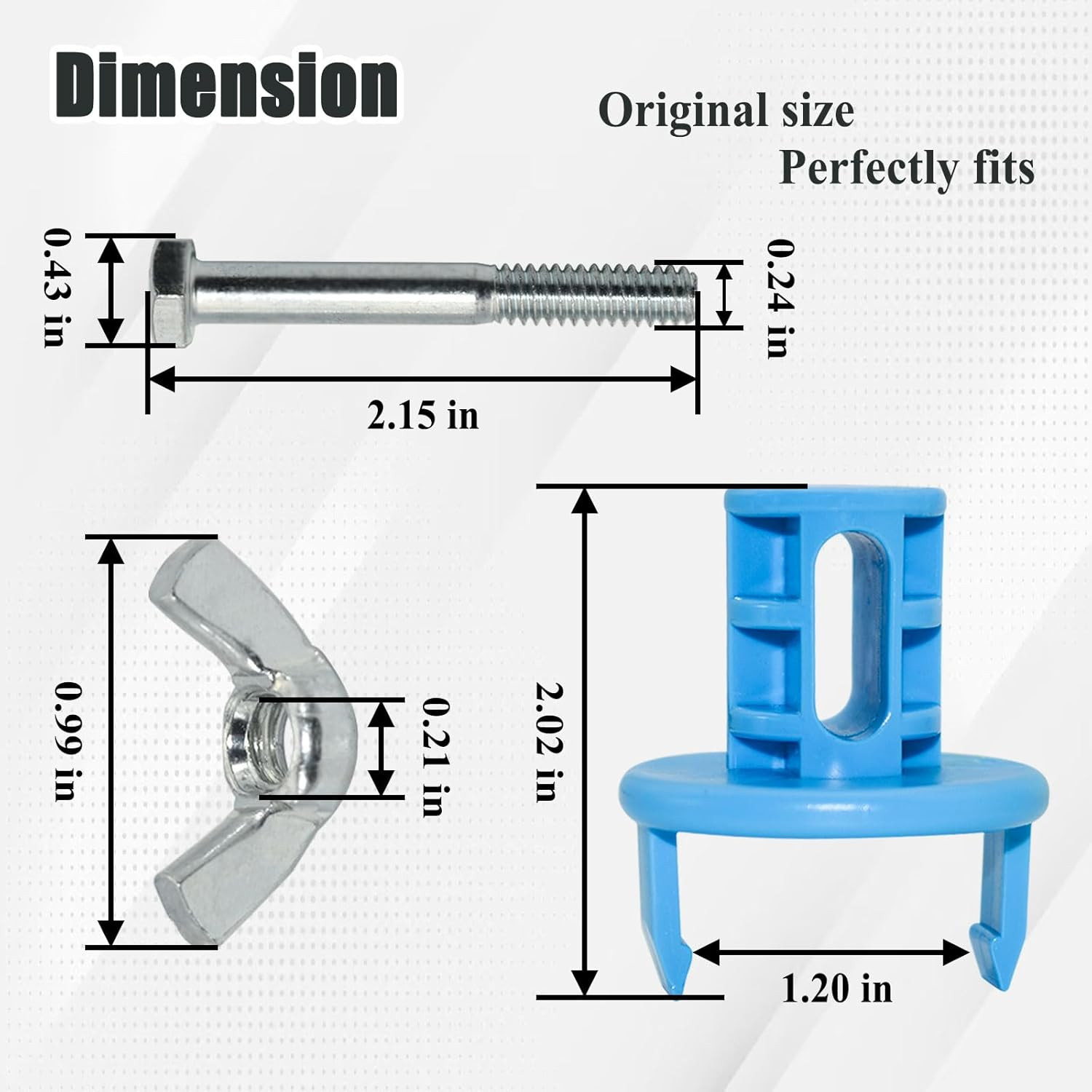 Plastic Removal Tool for Pool Pumps, with Spare Plastic Piece #3-17-8