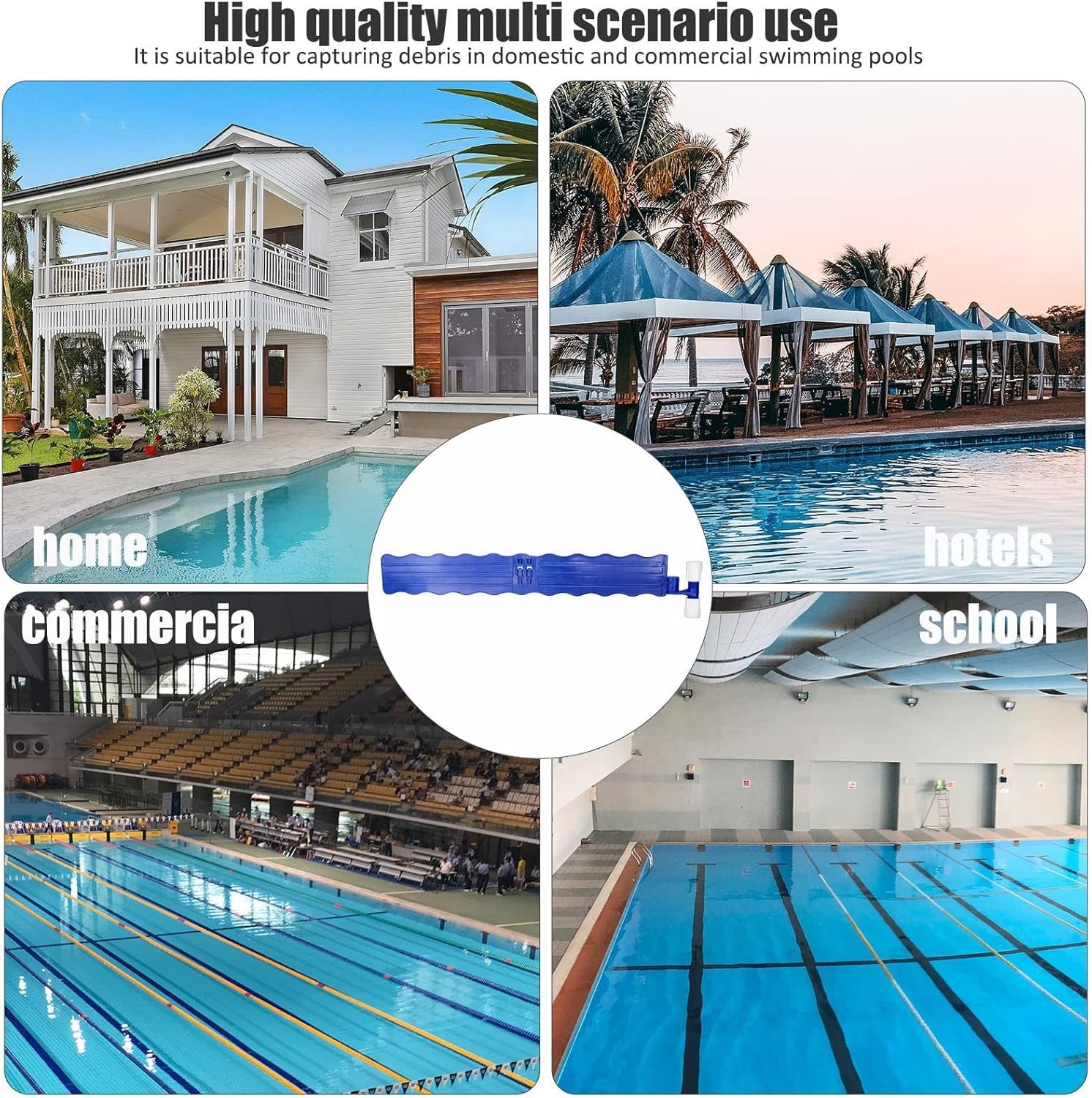 Pool Skimmer Arm, Skimmer Guard, Pool Skimmer, Pool Debris Skimmer Catcher, Hand