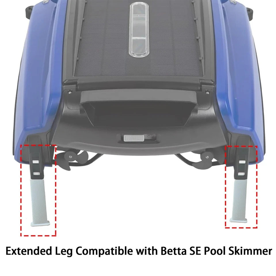 4 PCS Extended Leg Compatible with Betta SE Pool Skimmer (White)