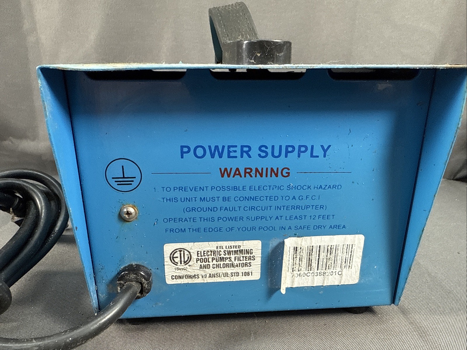 Aquabot Classic & Turbo T T2 power supply AC 3 Pin 7060C 7063C Tested Works