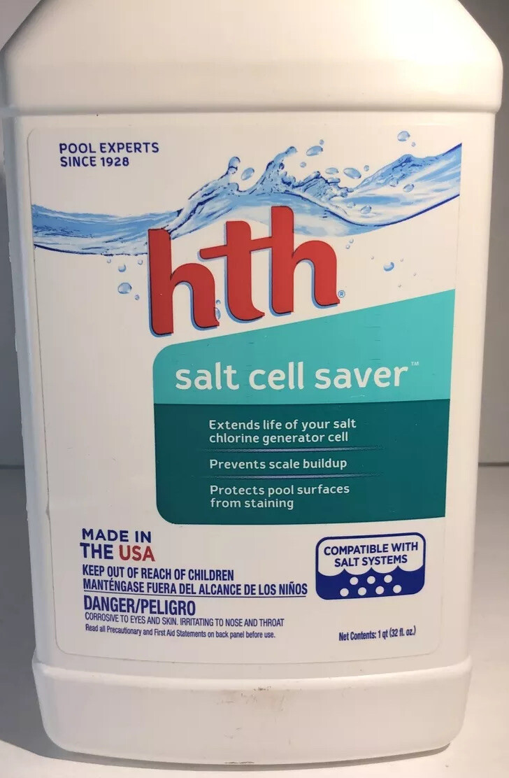 Hth Salt SCell Saver Pool Care 1ea 32 oz blt-SAME DAY SHIPPING