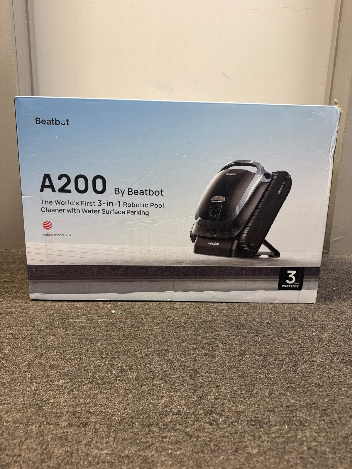 Beatbot A200 3-in-1 Robotic Pool Cleaner Black – New In Box