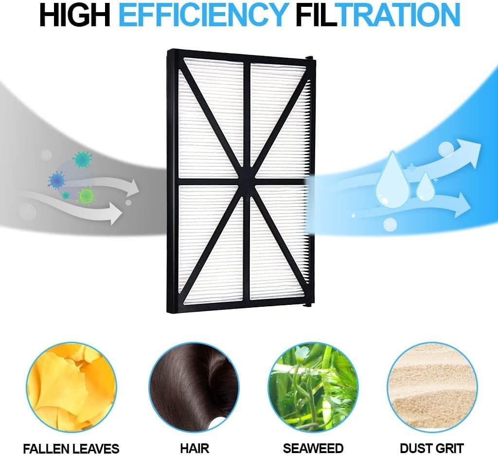 2pc Replacement Robotic Pool Cleaner Filter Cartridges Ultra Fine RCX70101PAK2