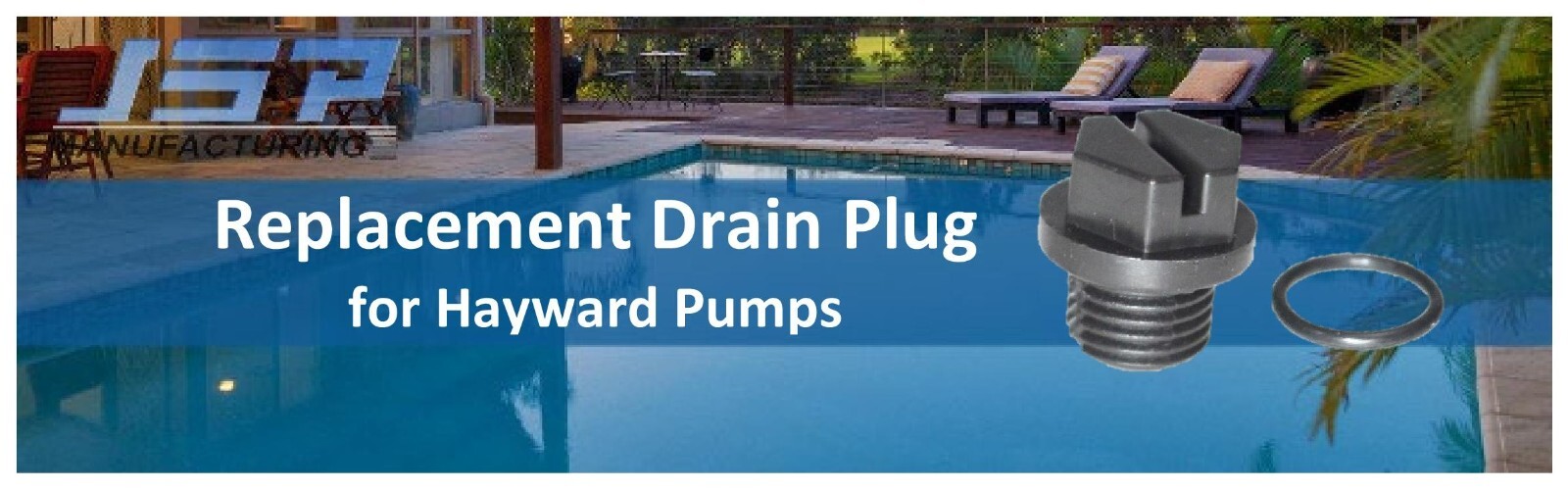 AFTERMARKET Hayward Super Pump, Max Flo, CL220/CL200 Drain Plug SPX1700FGV