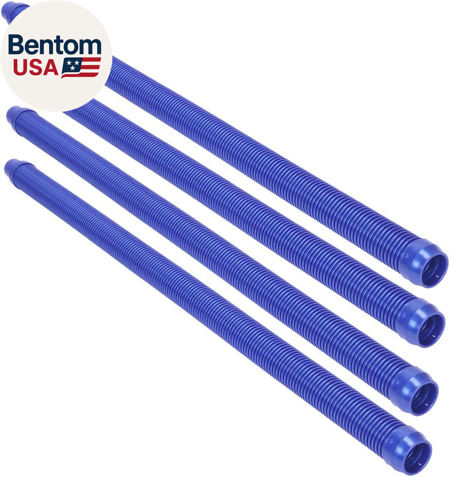 Pool Vacuum Hose, Perfect Pool Vacuum Extension/Replacement, 4 Section Hoses for