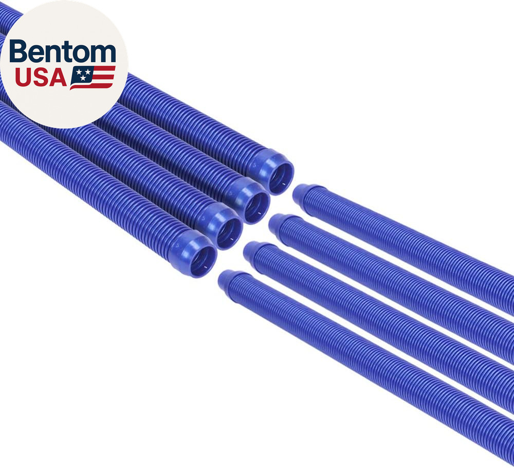 Pool Vacuum Hose, Perfect Pool Vacuum Extension/Replacement, 4 Section Hoses for