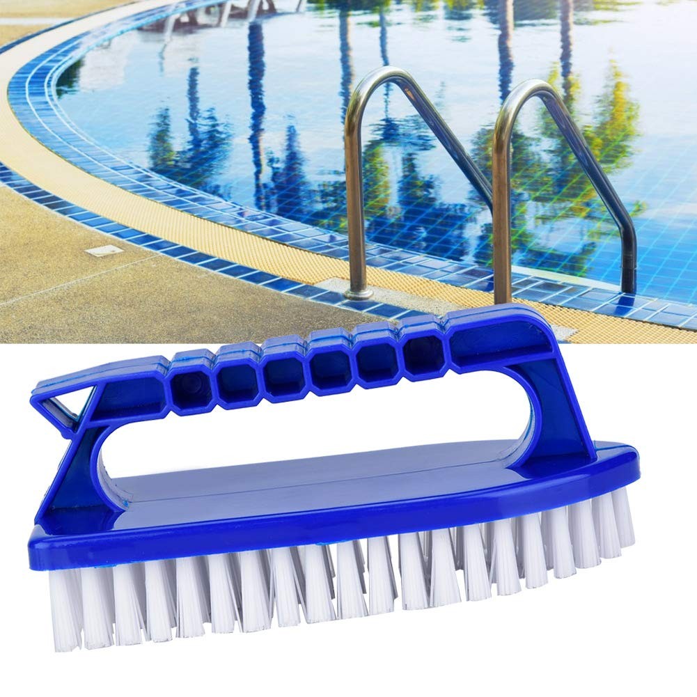 Haosie Pool Supply Hand-Held Brush, Step Corner Small, Defult