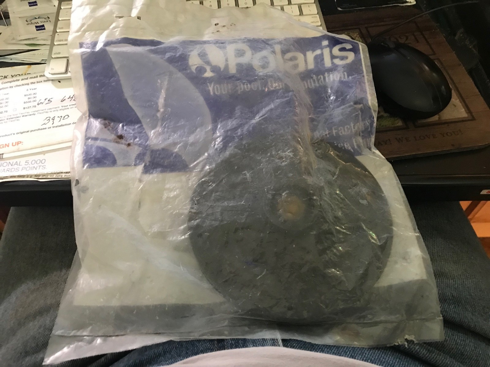 Genuine Polaris P15 Booster Pump Impeller – PB4-60 (Pre-2012) – OEM Part W423000