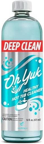 Oh Yuk Healthy Hot Tub Cleaner, Hot Tub Cleaner for Indoor and Outdoor Hot Tu…