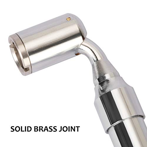 Heavy Duty Large Bore Dual Head Large Bore 360° Swivel Chuck Dual Head 1 Pack