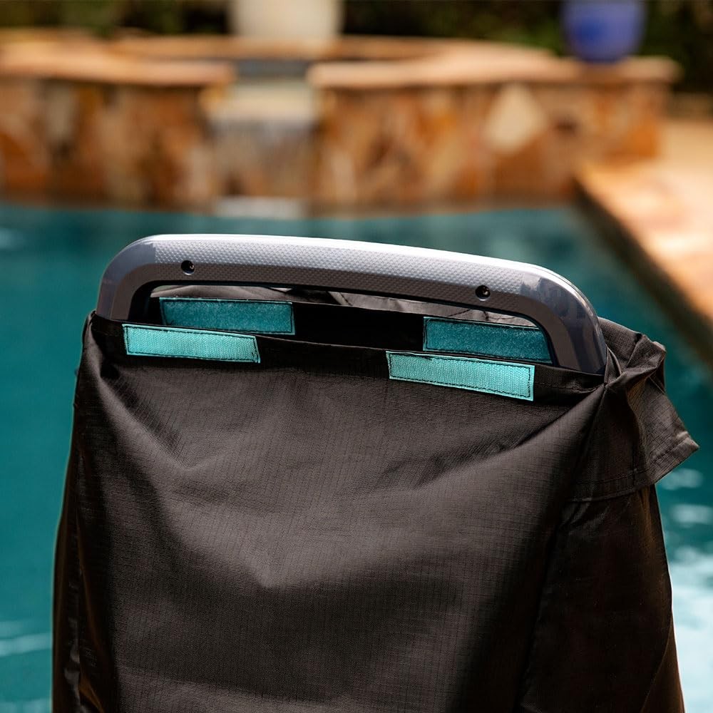 Dolphin Premium Universal Pool Cleaner Caddy Cover Cover, Black