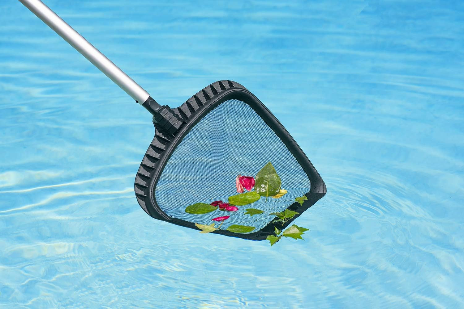 21160 Swimming Pool Molded Leaf Skimmer, Premier Collection,Neutral,Medium Black