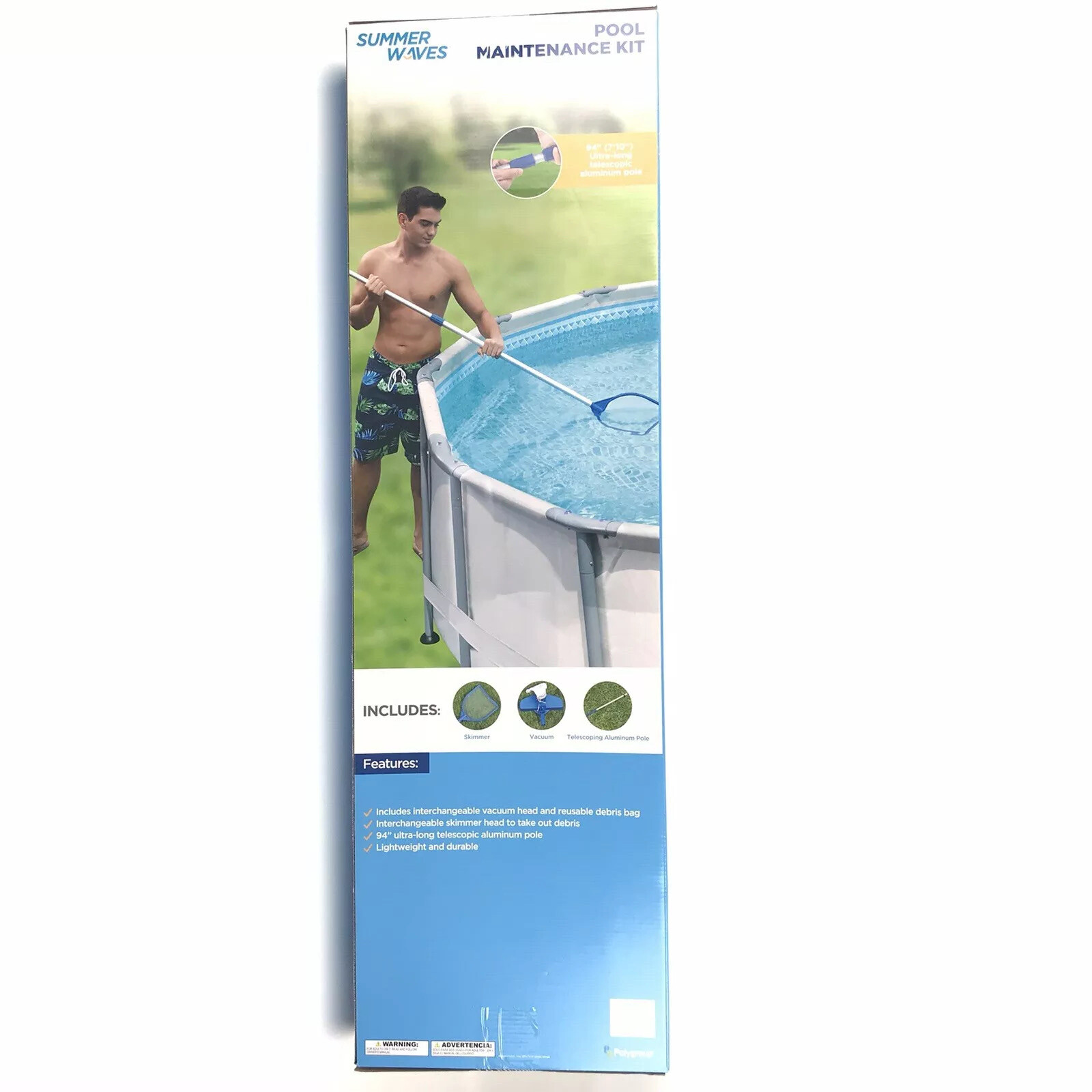Summer Waves Pool Maintenance Kit. Brand New In Box, Ready to SHIP Fast Shipping