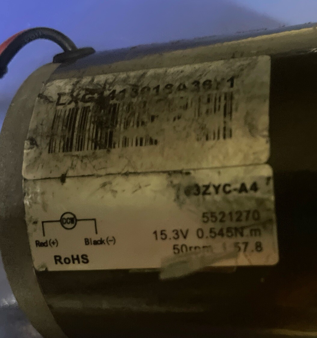 READ MAYTRONICS DOLPHIN DRIVE TRACK MOTOR GEARBOX 63ZYC-A4 5521270 REBUILT