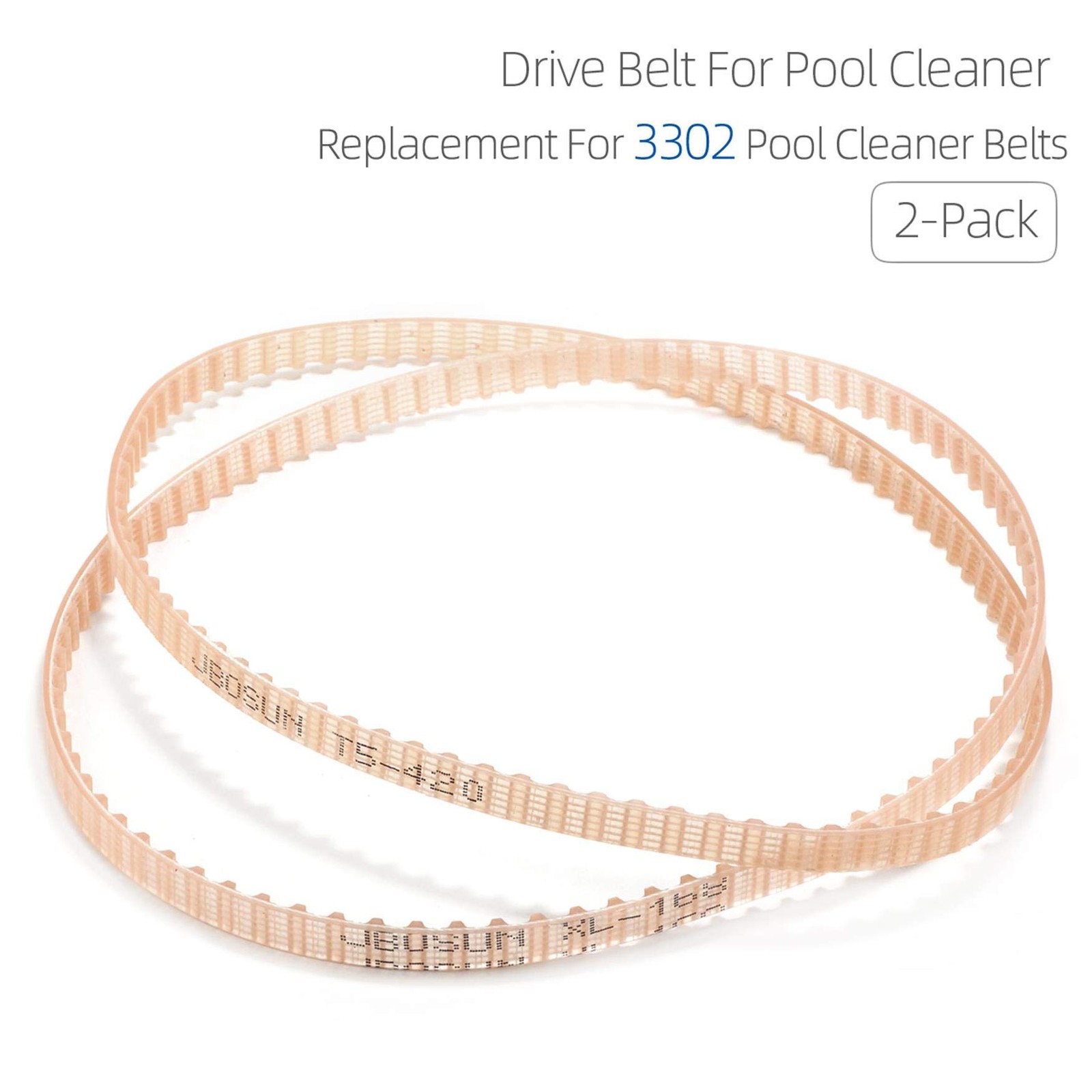 Pool Cleaner Drive Belts Replacement for Aquabot Models 4 Pack