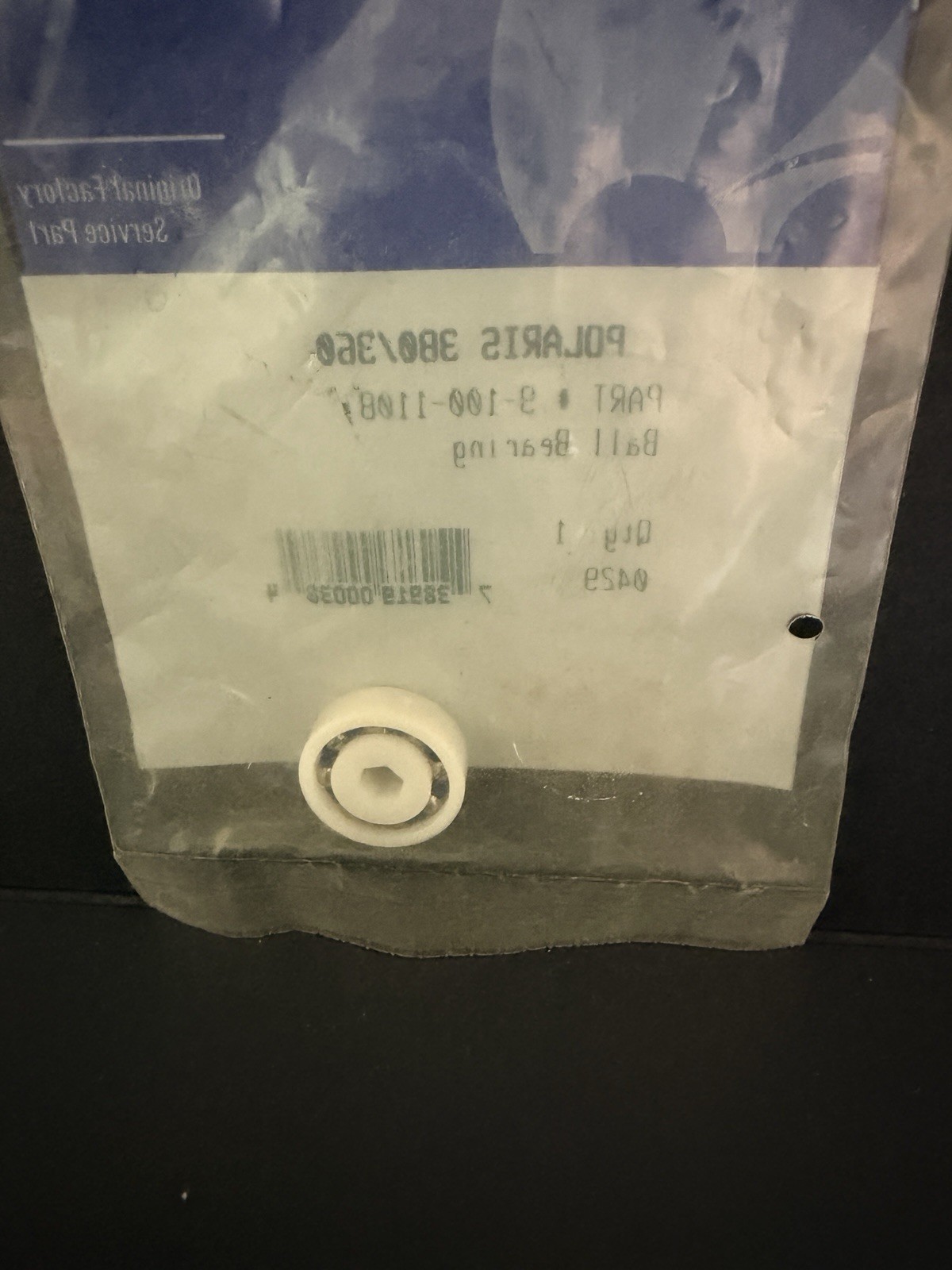 GENUINE OEM Polaris 9-100-1108 Wheel bearing Fits 340,360,380,ATV,MX6 and MX8