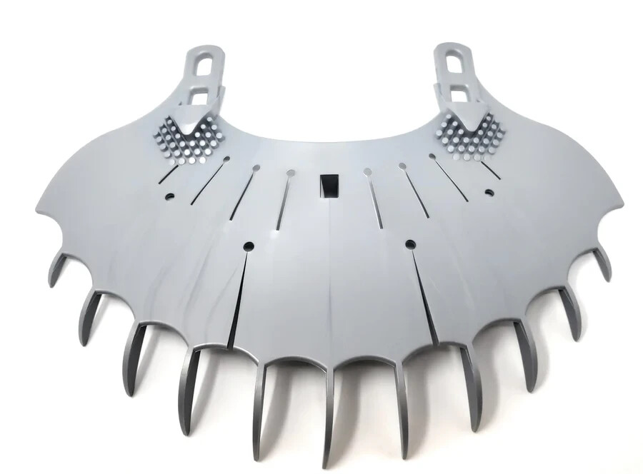 Front Disc, Zodiac T5 Duo, Textured, Silver