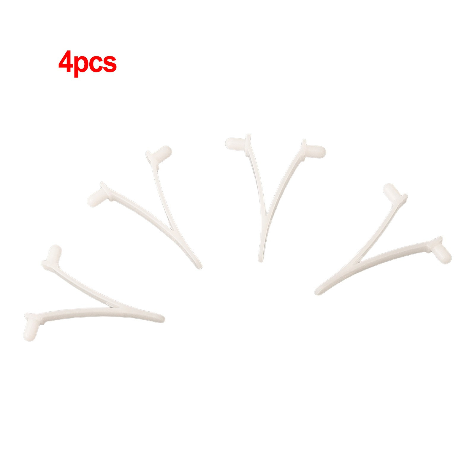 4 Pcs V-shaped Wishbone Spring Clip For Swimming Pool Telescopic Poles Tools
