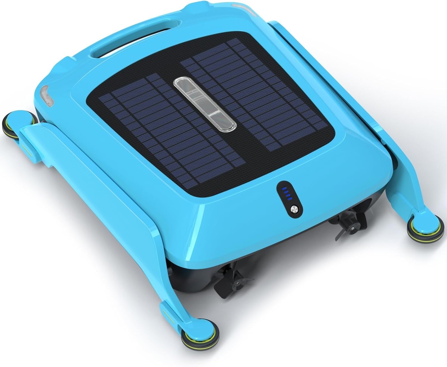 Solar Powered Pool Skimmer Robot: Automatic Pool Surface Skimmer Cleaner