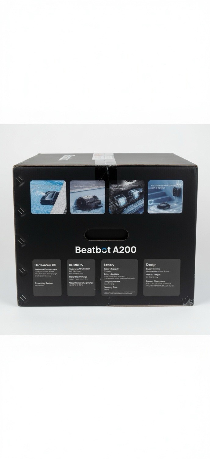 Beatbot A200 – 3-in-1 Robotic Pool Cleaner w/ Surface Parking….NEW!!