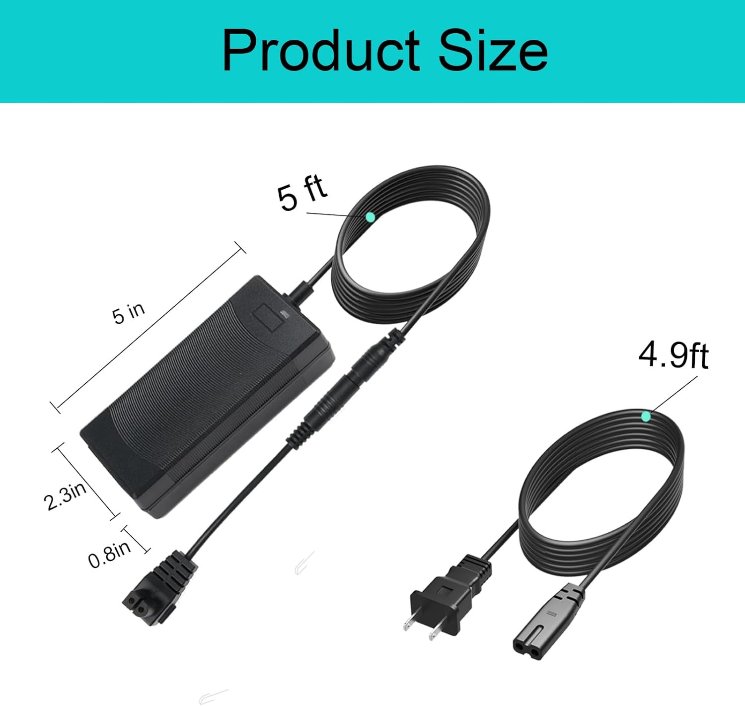 26V Adapter Charger for 21.6V Battery Pool Cleaner Compatible with Seauto Crab C