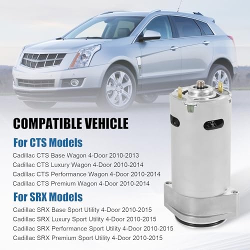 Hydraulic Liftgate Pump Motor with Bracket Replacement for Cadillac CTS SRX