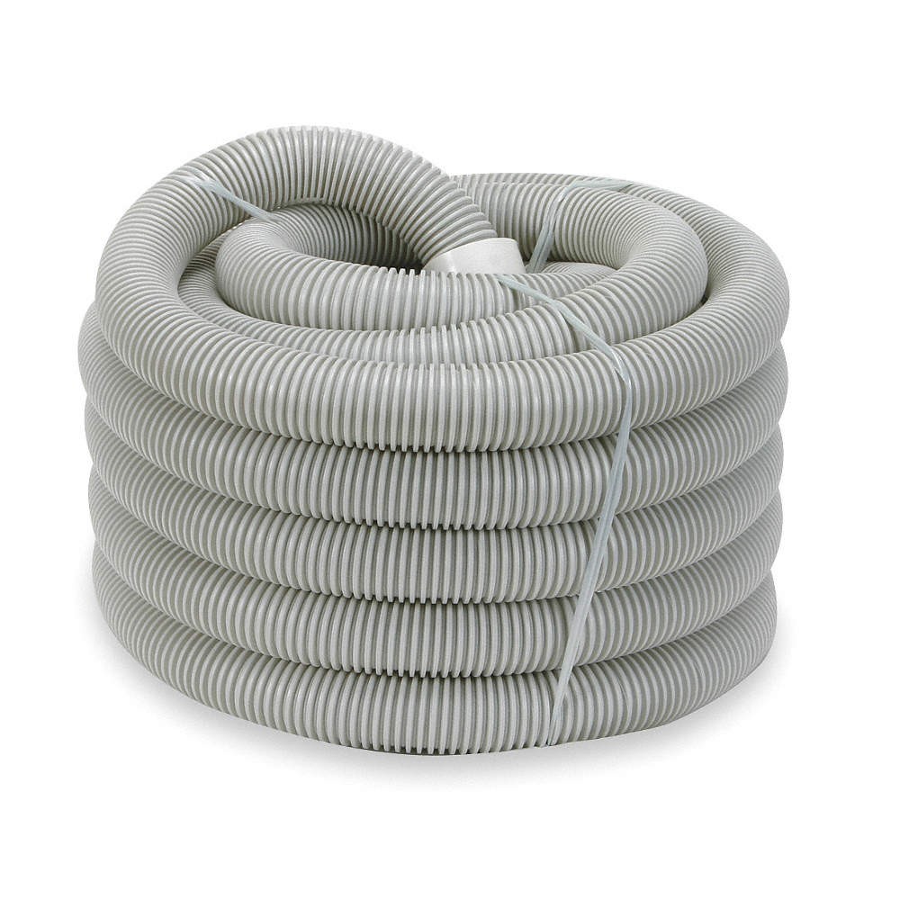 GRAINGER APPROVED 2ZTX1 Vacuum Hose,Plastic,White 2ZTX1