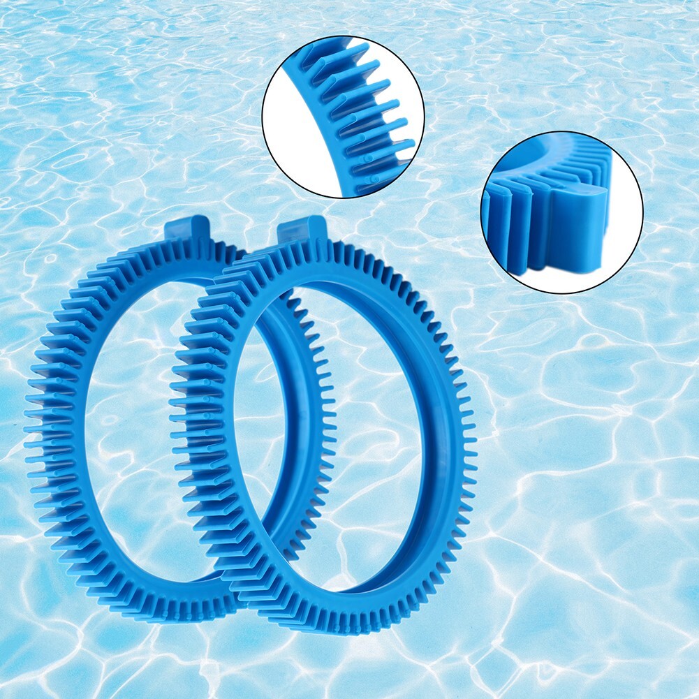 Front & Rear Tire Kit With Super Hump For Hayward Wheel Suction PoolCleaner