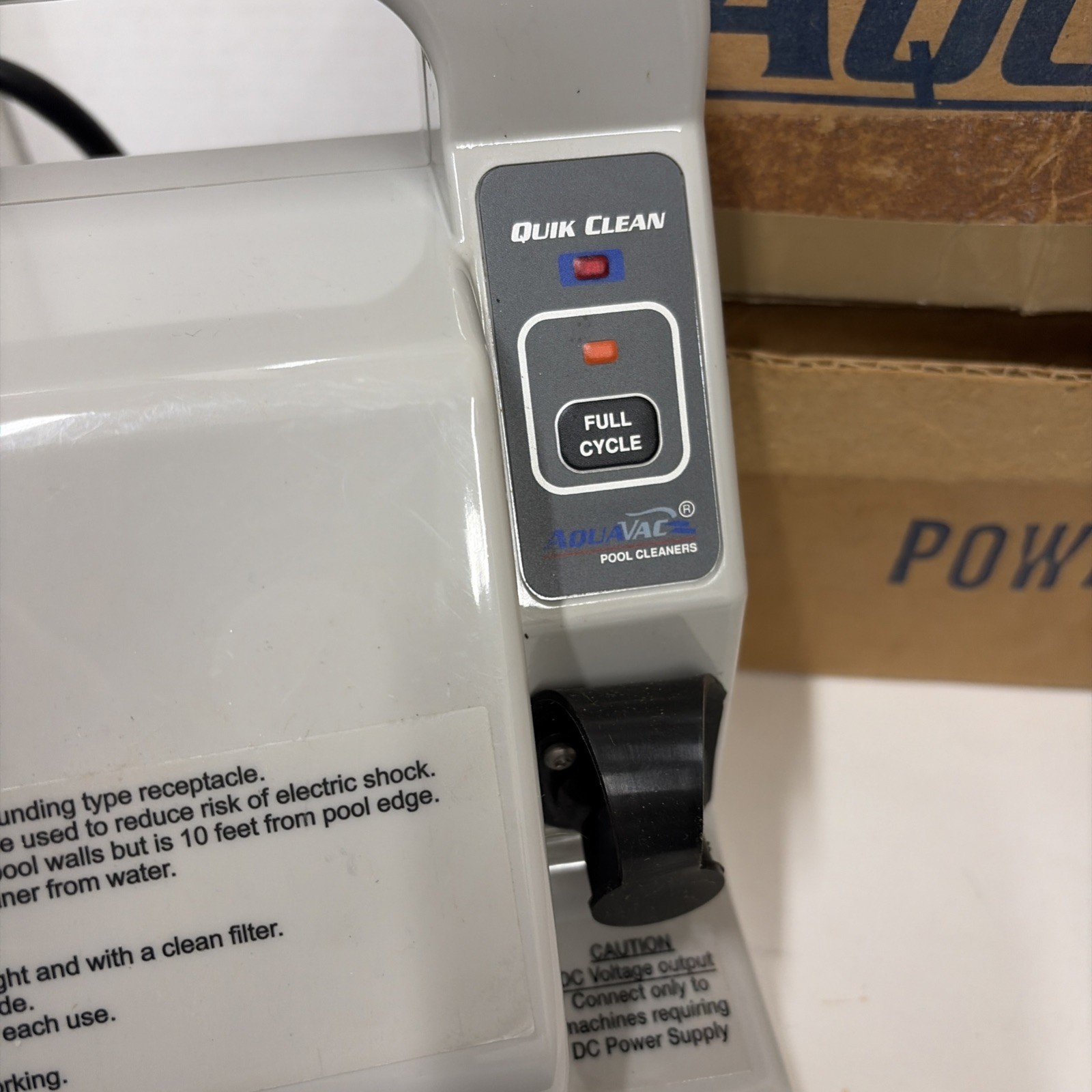 Tiger Shark By Aquavac Power Supply36000QC
