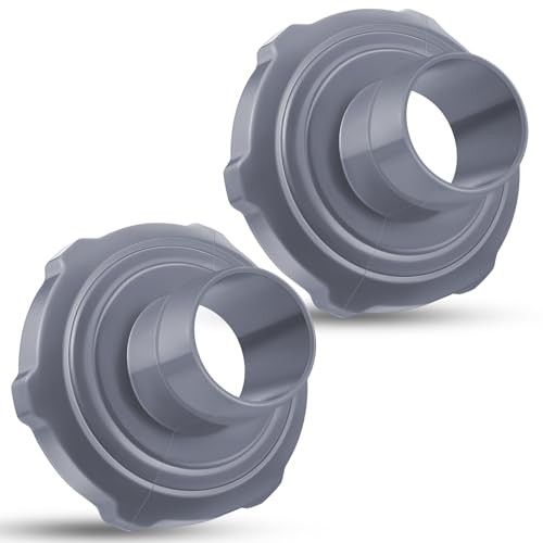 Gray Pool Vacuum Hose Adapter – 2 Pcs Above Ground Skimmer Vacuum Hose