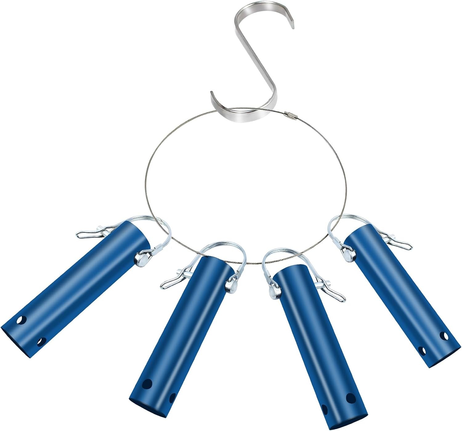 4 Pack Pool Tool Holder Organizer Blue Skimmer Storage