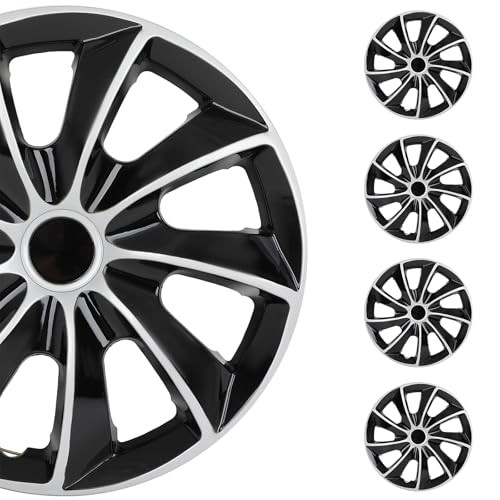 Snap On Hubcap Rim 16 inch Auto Tire Replacement Exterior Cap OEM 16in black